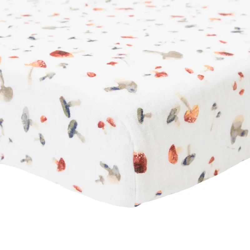 Little Unicorn Cotton Muslin Crib Sheets