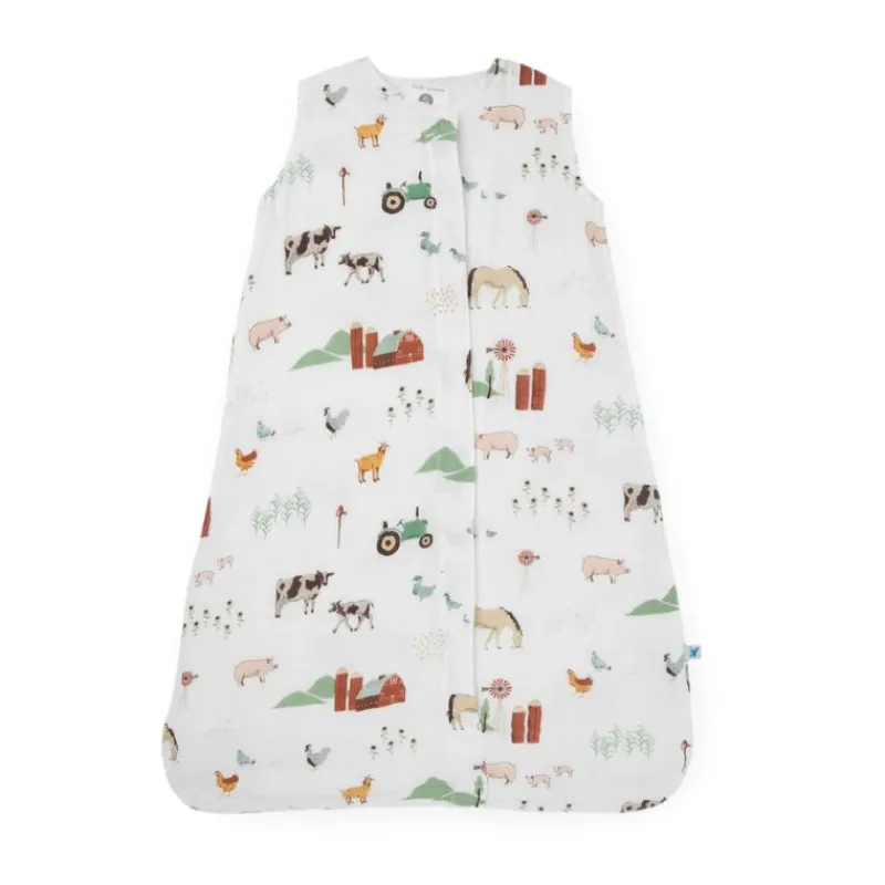 Little Unicorn Cotton Muslin Sleep Bag 1.1 Tog