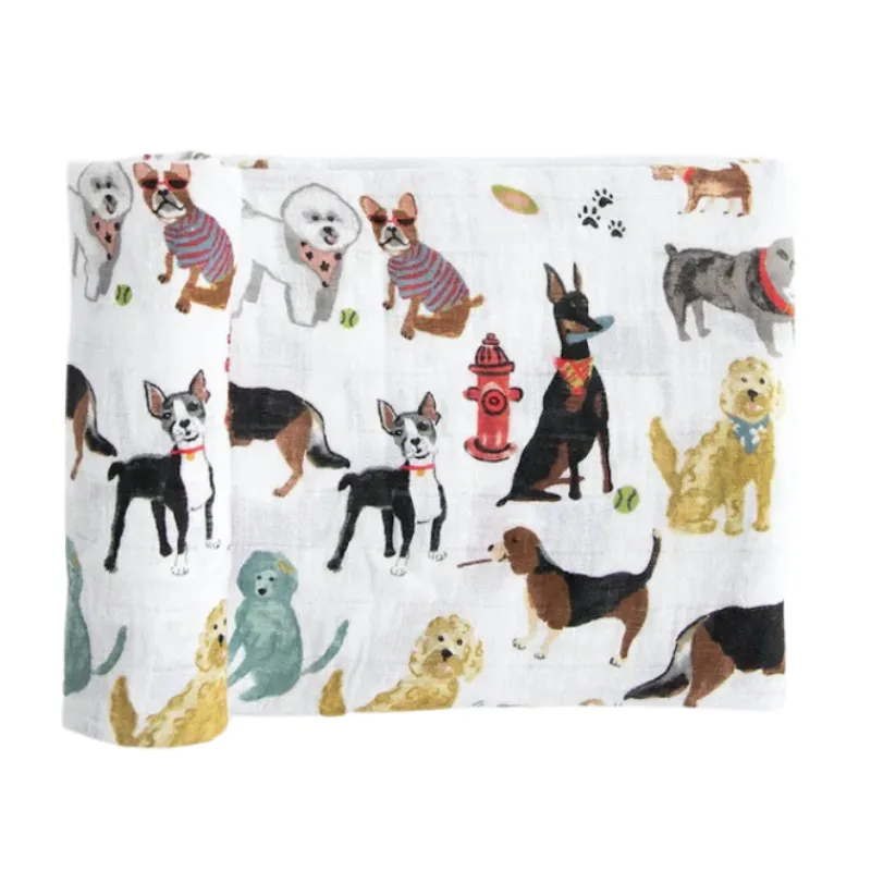 Little Unicorn Cotton Muslin Swaddle Blanket