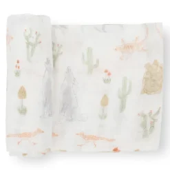 Little Unicorn Cotton Muslin Swaddle Blanket