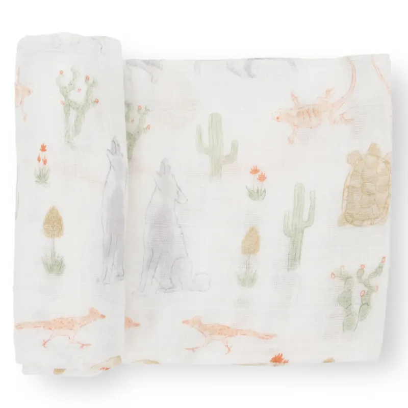 Little Unicorn Cotton Muslin Swaddle Blanket