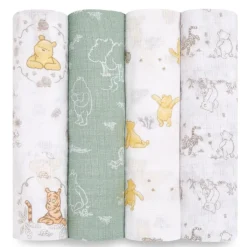 Aden & Anais Cotton Muslin Swaddles - 4 Pack