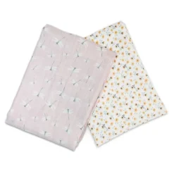 Lulujo Cotton Swaddles - 2 Pack
