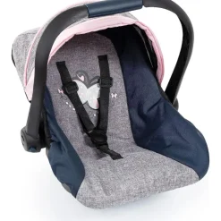 Bayer Design Deluxe Doll's Car Seat With Canopy - Grey