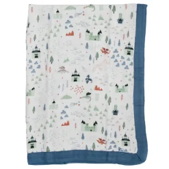 Little Unicorn Deluxe Muslin Baby Blanket