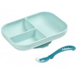 Beaba Divided Plate & Spoon