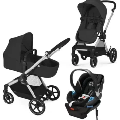 Cybex EOS 5-in-1 Stroller + Aton 2 Travel System