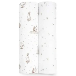 Aden & Anais Essentials Silky Soft Muslin Swaddle - 2 Pack
