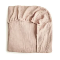 Mushie Extra Soft Muslin Crib Sheet