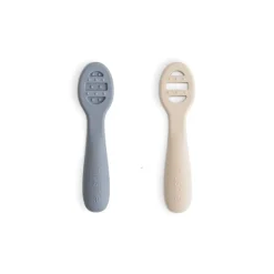 Mushie First Feeding Baby Spoons - 2 Pack