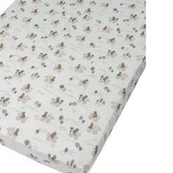 LouLou Lollipop Fitted Muslin Crib Sheets