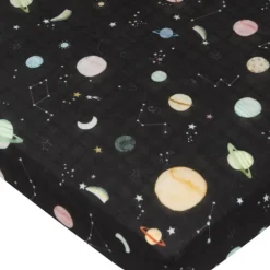 LouLou Lollipop Fitted Muslin Crib Sheets