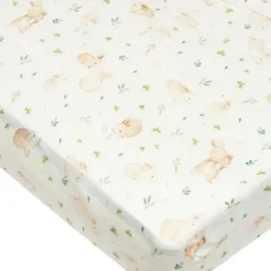 LouLou Lollipop Fitted Muslin Crib Sheets