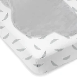 Kushies Flannel Bedhead Crib Sheets