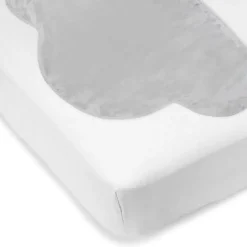 Kushies Flannel Bedhead Crib Sheets