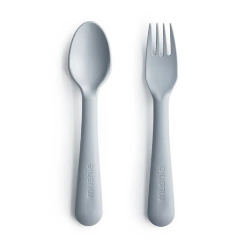 Mushie Fork & Spoon Set