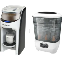 Baby Brezza Formula Pro Advanced & Sterilizer Dryer Advanced Bundle