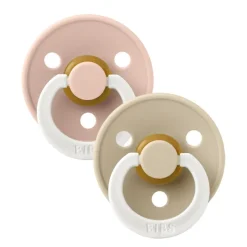 BIBS Glow In the Dark Natural Rubber Pacifier - 2 Pack