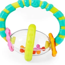 Bright Starts Grab & Spin Rattle Toy