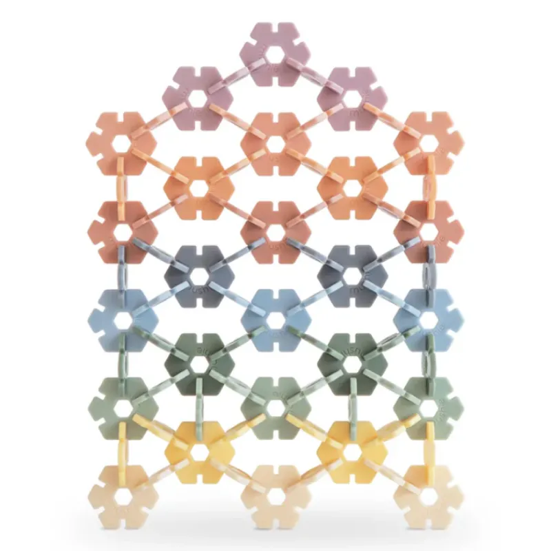 Mushie Hex Connect Building Toy Set