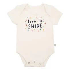 Finn and Emma Holiday Graphic Short Sleeve Bodysuit