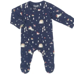 Coccoli Holiday Modal Zipper Footies