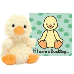 Jellycat If I Were A Duckling Book + Plush Bundle
