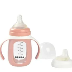 Beaba 2-in-1 Glass Training Cup