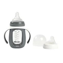 Beaba 2-in-1 Glass Training Cup