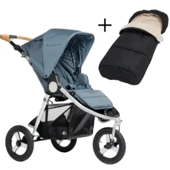 Bumbleride Indie All-Terrain Stroller + Cold Weather Footmuff Bundle