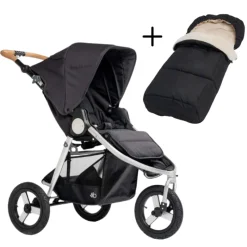 Bumbleride Indie All-Terrain Stroller + Cold Weather Footmuff Bundle