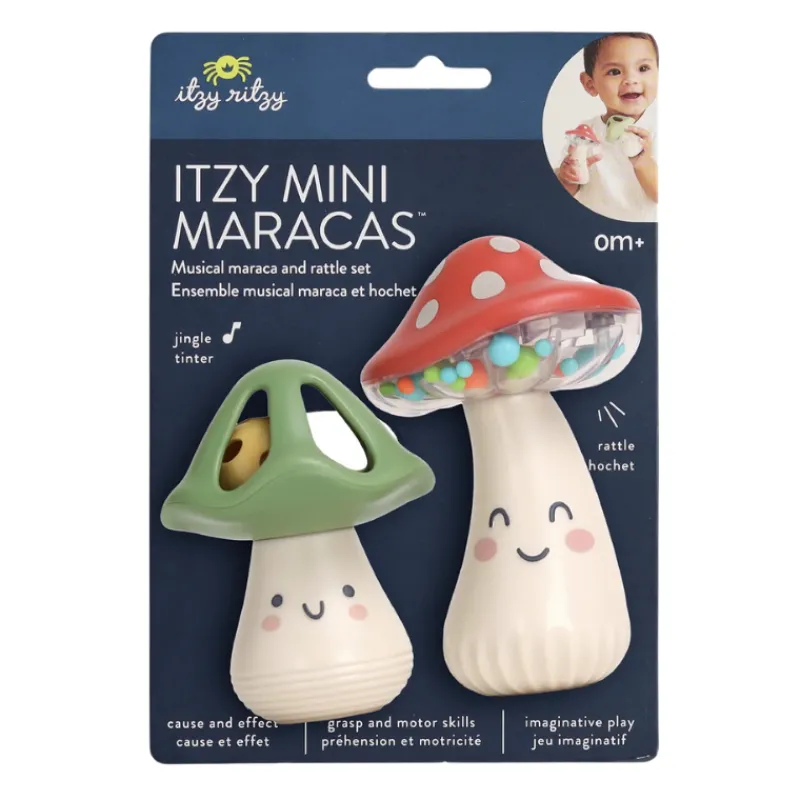 Itzy Ritzy Itzy Mini Maracas Musical Rattle Set