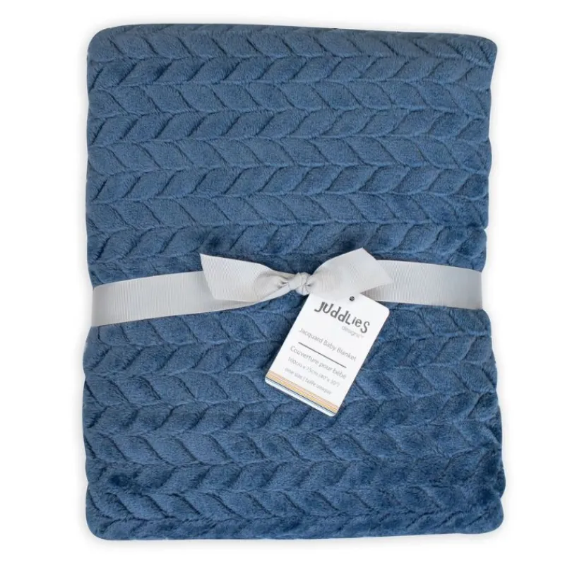 Juddlies Jacquard Flannel Blanket