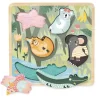 Vilac Jungle Touch and Feel Puzzle