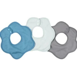 Tiny Twinkle Kaffle Roundabout Drool Bibs - 3 Pack