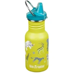 Klean Kanteen Kid Classic Water Bottle with Sippy Cap - 12 oz