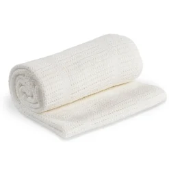Lulujo Knit Cellular Blanket