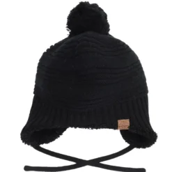 CaliKids Knitted Pom Pom Hat