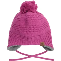 CaliKids Knitted Pom Pom Hat