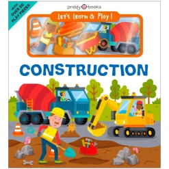 priddy Books Let's Learn & Play! Construction Board Book