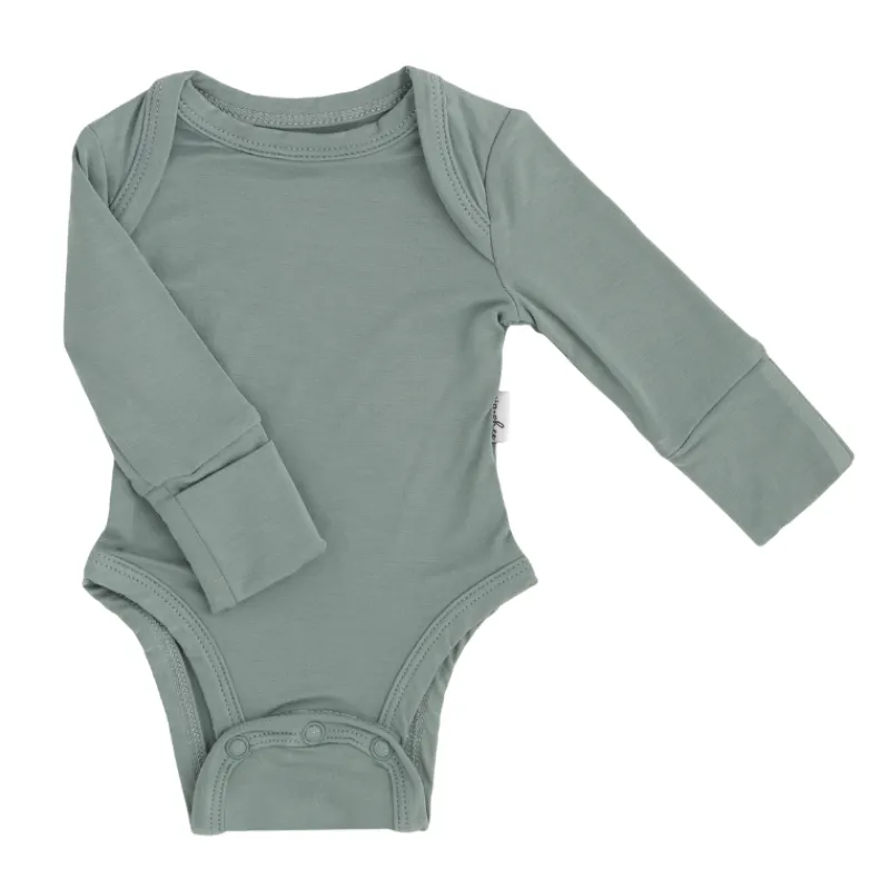 Pip + Phee Long Sleeve Bamboo Bodysuit - Core Collection
