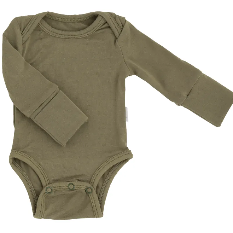 Pip + Phee Long Sleeve Bamboo Bodysuit - Core Collection
