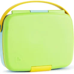Munchkin Lunch Bento Box with Stainless Steel Utensils