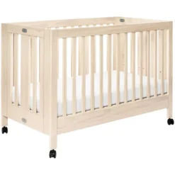 Babyletto Maki Portable Folding Crib with Toddler Bed Conversion Kit