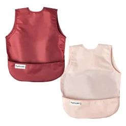 Tiny Twinkle Mess-Proof Apron Bib - 2 Pack