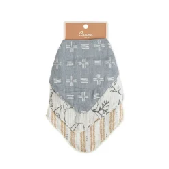 Crane Muslin Bib Set - 3 Pack