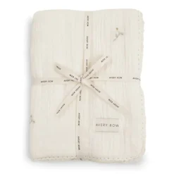 Avery Row Muslin Blanket