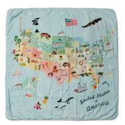 LouLou Lollipop Muslin Quilt Blanket