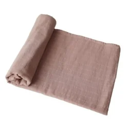 Mushie Muslin Swaddle Blanket
