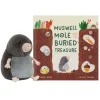 Jellycat Muswell Mole and the Buried Treasure Book and Plush Bundle